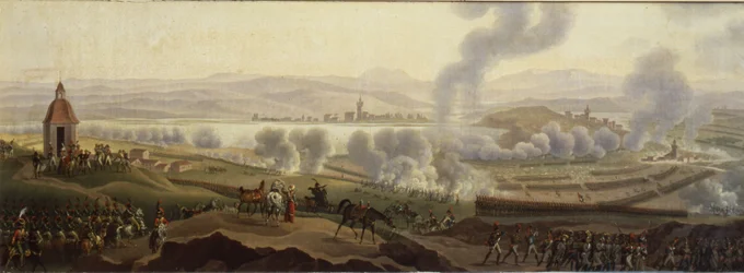 Napoléon Ier à Wagram en 1809